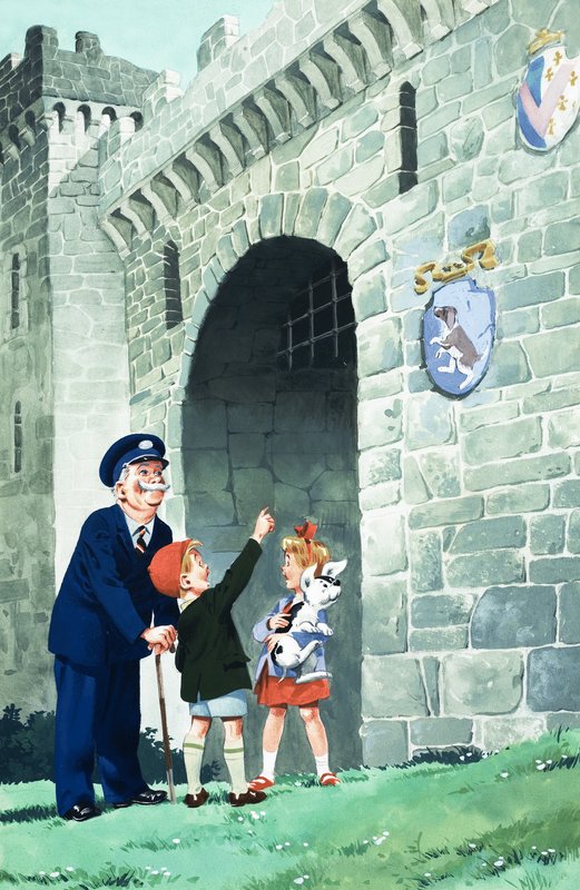 Jack and Jill and the Old Castle by English School