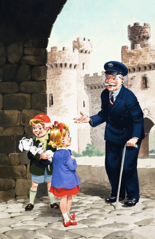 Jack and Jill and the Old Castle by English School