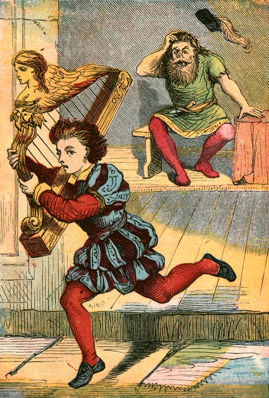 Jack Takes the Talking Harp by English School
