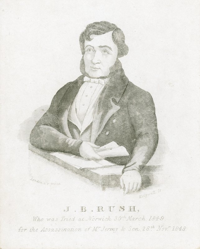 James Blomfield Rush, murderer by English School
