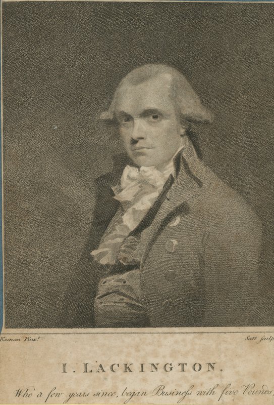 James Lackington by English School