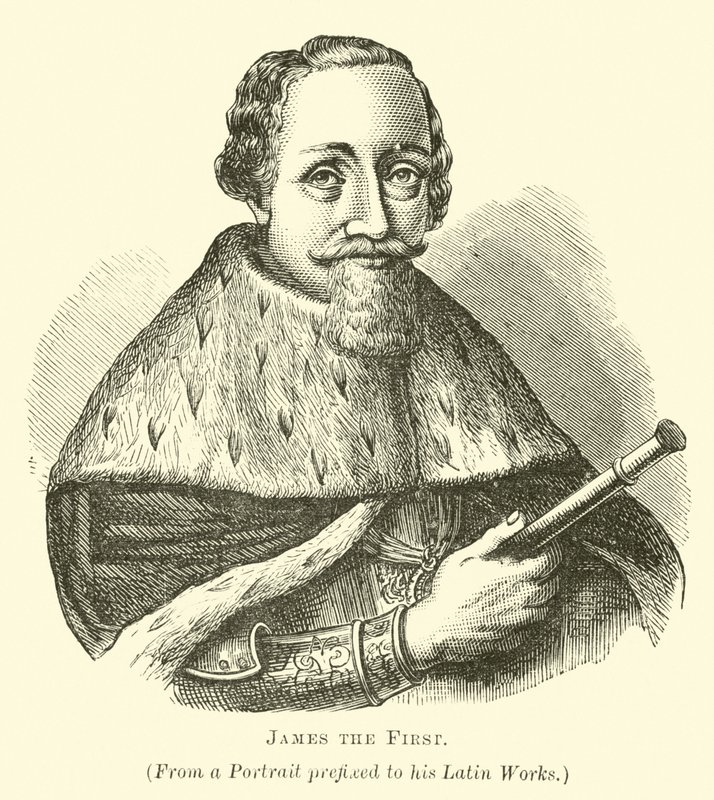James the First by English School