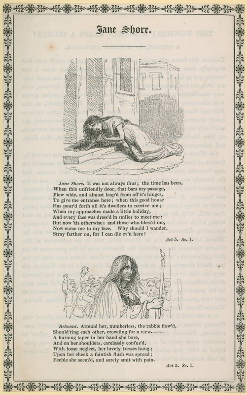 Jane Shore by English School