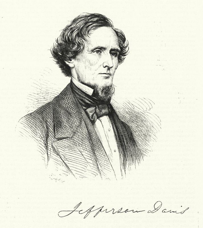 Jefferson Davis by English School