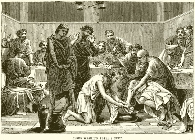 Jesus Washing Peter