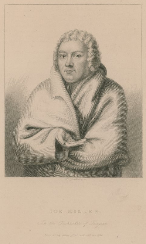 Joe Miller in the character of Teague by English School