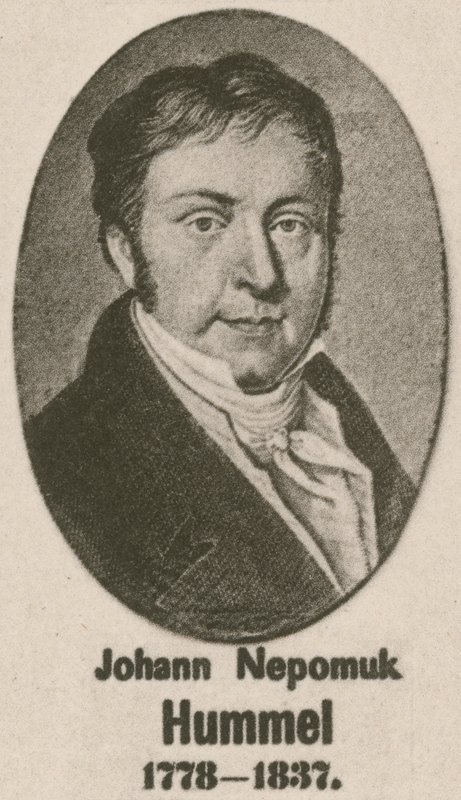 Johann Nepomuk Hummel by English School