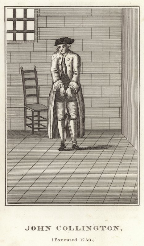 John Collington, Executed 1750 by English School