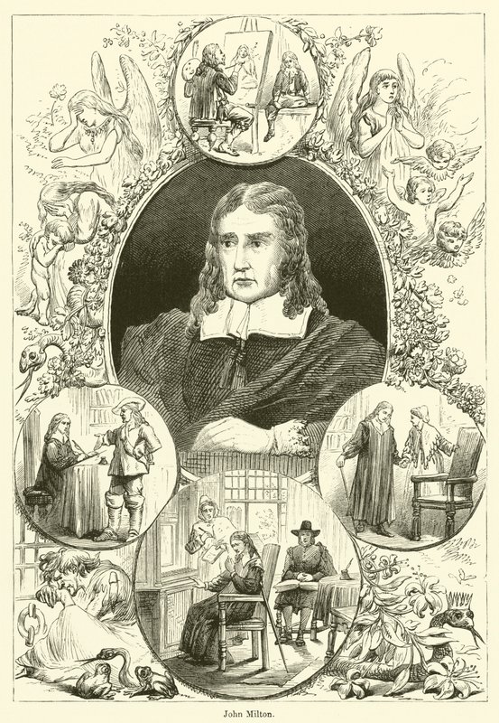 John Milton by English School