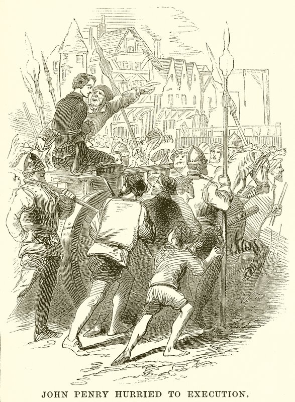 John Penry Hurried to Execution by English School
