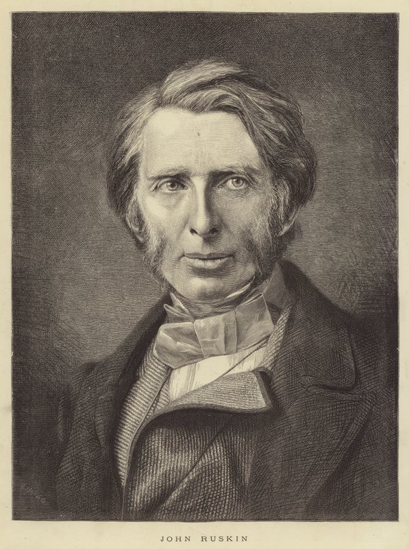 John Ruskin by English School