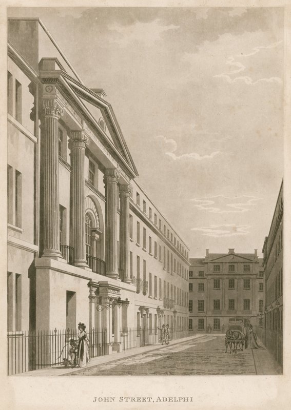 John Street, Adelphi, London by English School