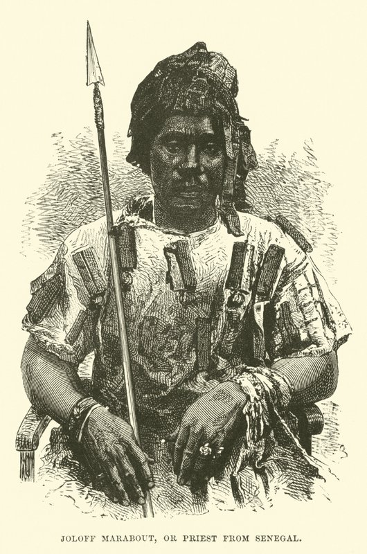 Joloff Marabout, or Priest from Senegal by English School