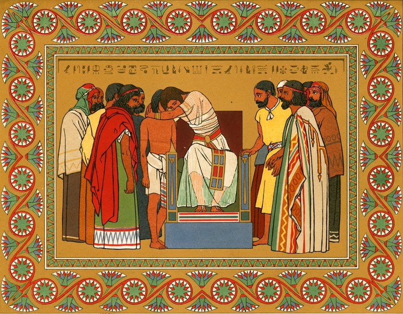 Joseph and his Brethren by English School