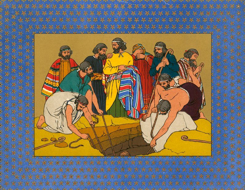Joseph and His Brethren by English School