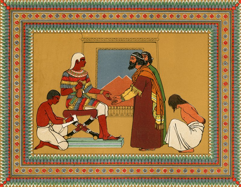 Joseph and His Brethren by English School