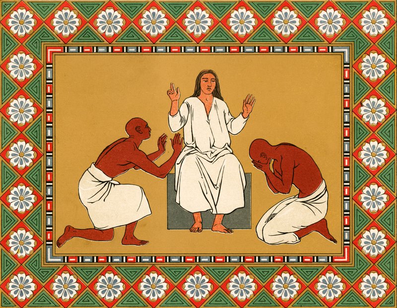 Joseph and His Brethren by English School