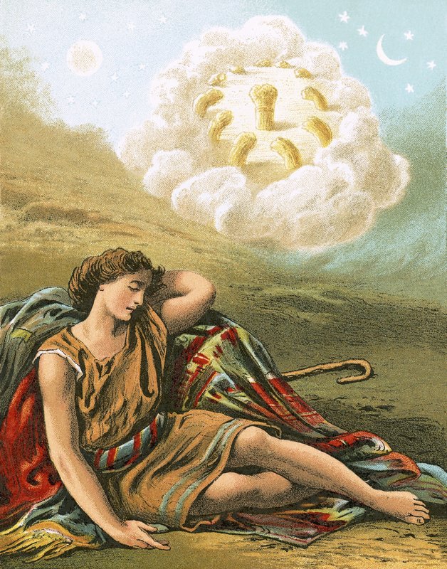 Joseph Dreaming by English School