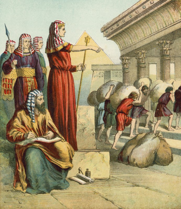 Joseph in Egypt by English School