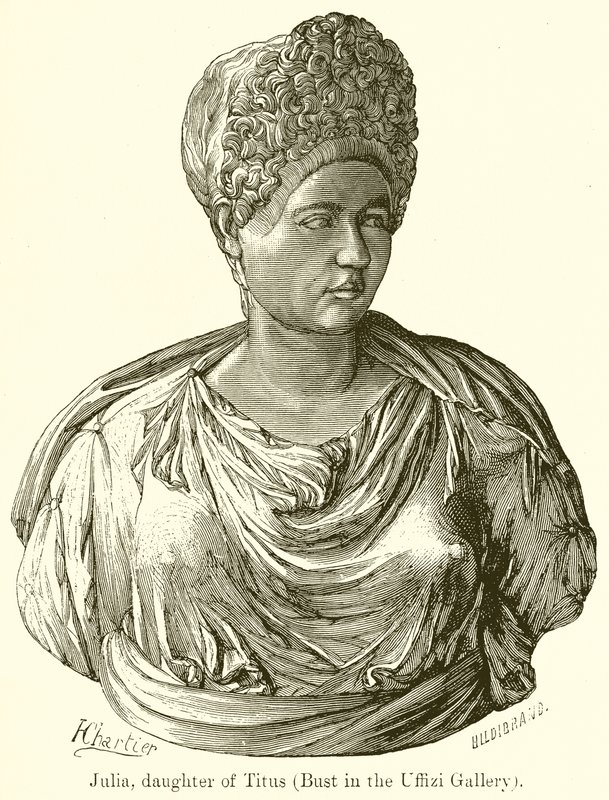 Julia Daughter of Titus by English School