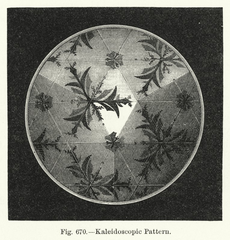 Kaleidoscopic Pattern by English School