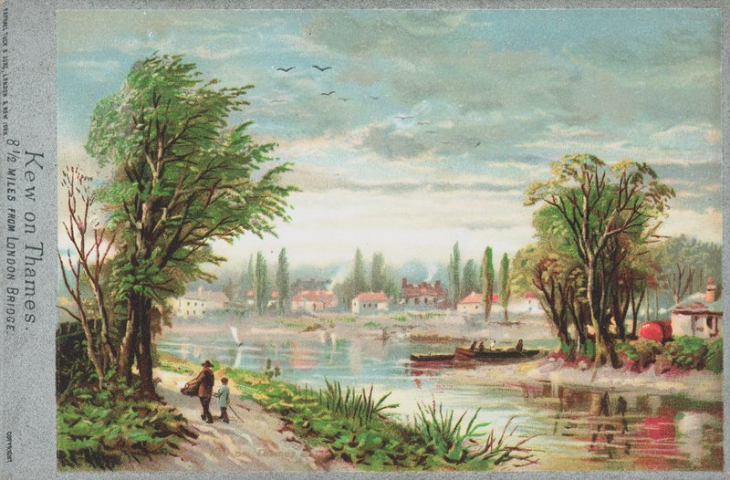Kew on the River Thames by English School
