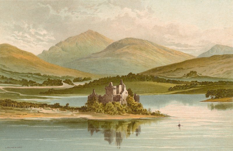Kilchurn Castle - Loch Awe by English School