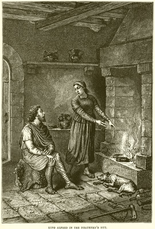 King Alfred in the Neatherd