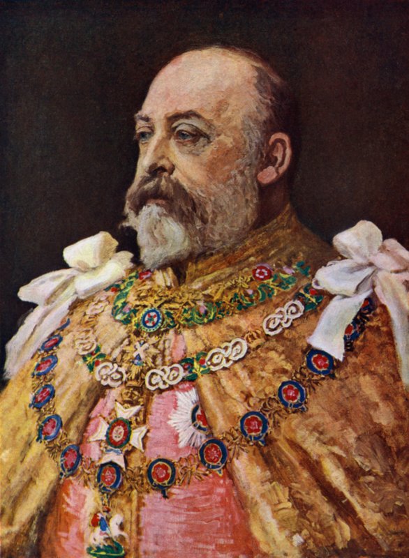 King Edward VII by English School