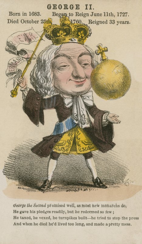 King George II by English School