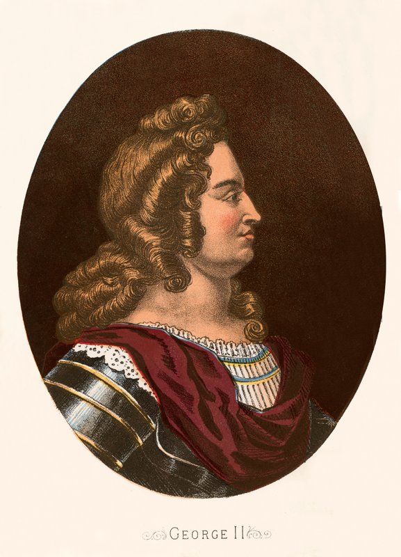 King George II by English School
