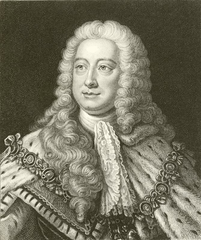 King George II by English School