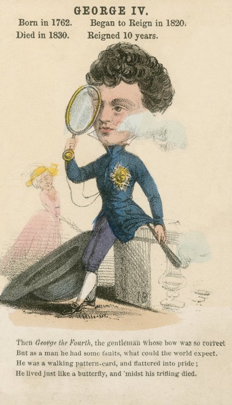 King George IV by English School