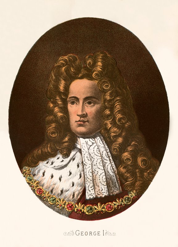 King George I by English School