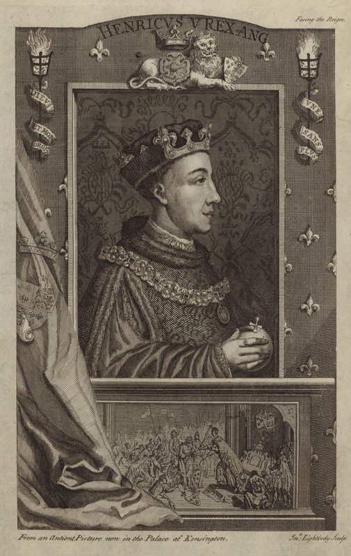 King Henry V of England by English School