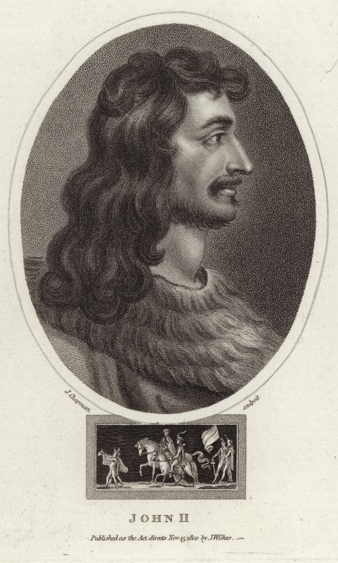 King John II of France by English School