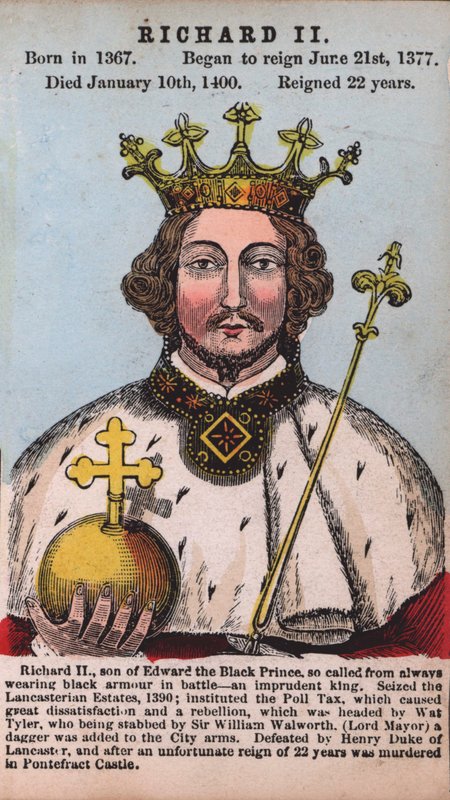 King Richard II by English School