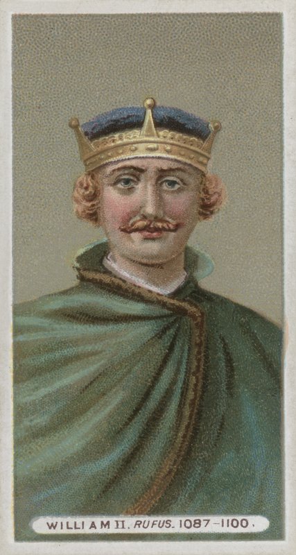 King William II Rufus by English School