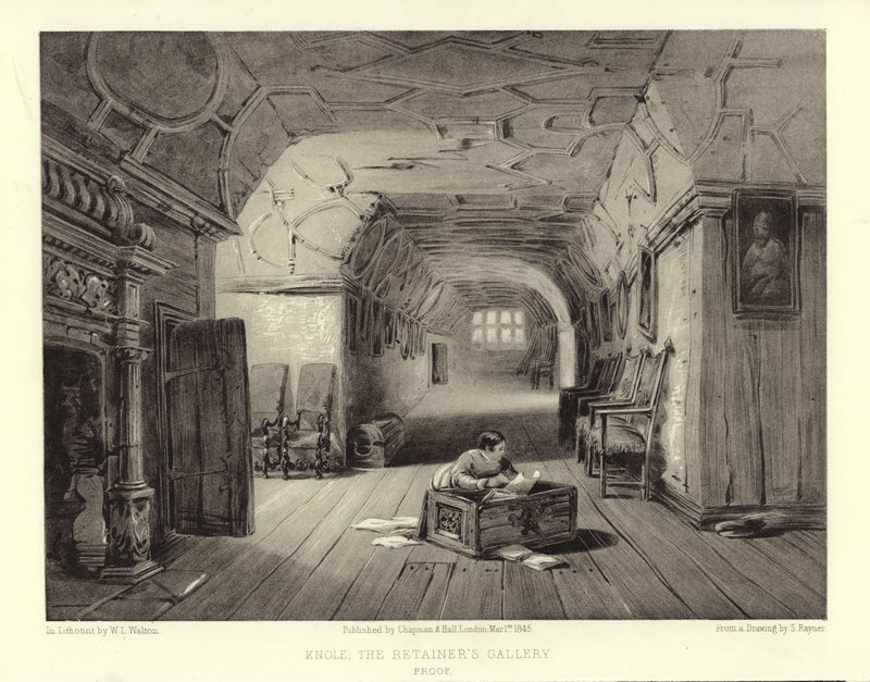Knole, The Retainers Gallery by English School