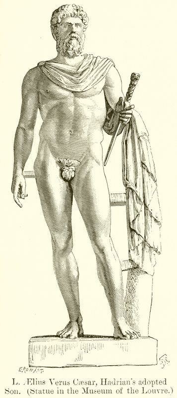 L. Aelius Verus Caesar, Hadrian