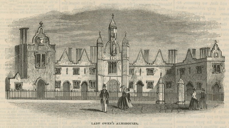 Lady Owens Almshouses in Islington by English School