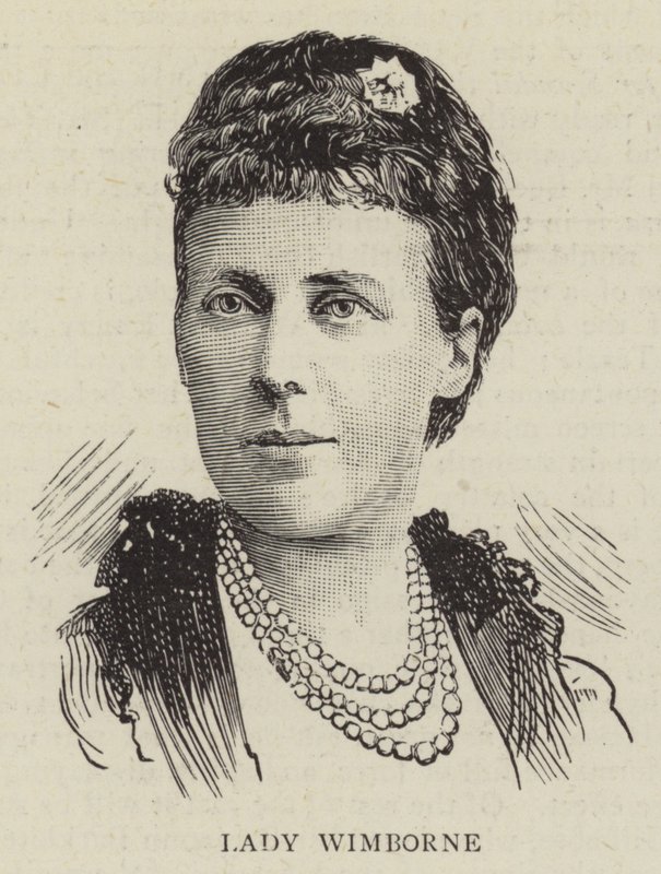 Lady Wimborne by English School
