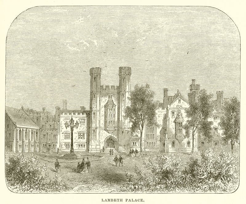 Lambeth Palace by English School