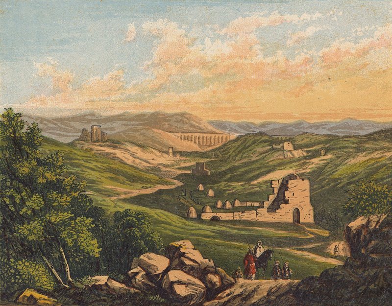 Landscape in the Holy Land by English School