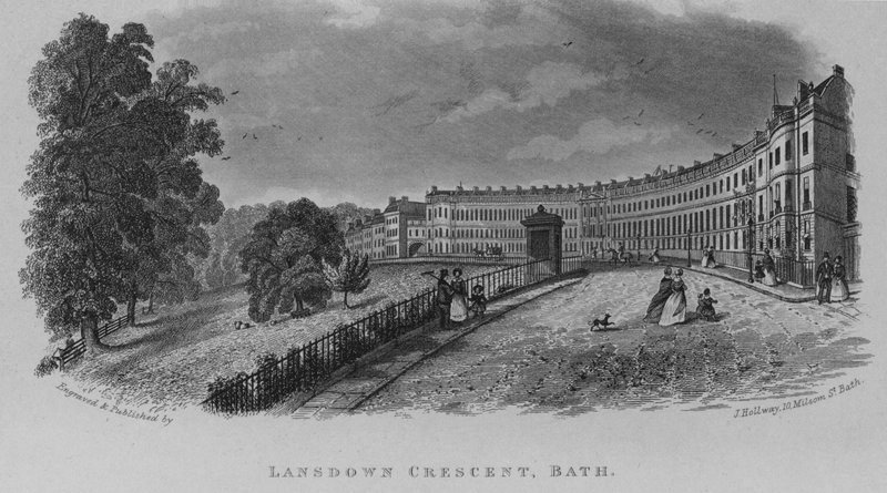 Lansdown Crescent, Bath by English School
