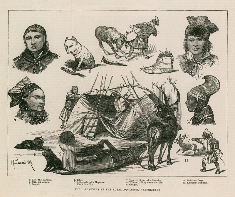 Laplanders at the Royal Aquarium by English School