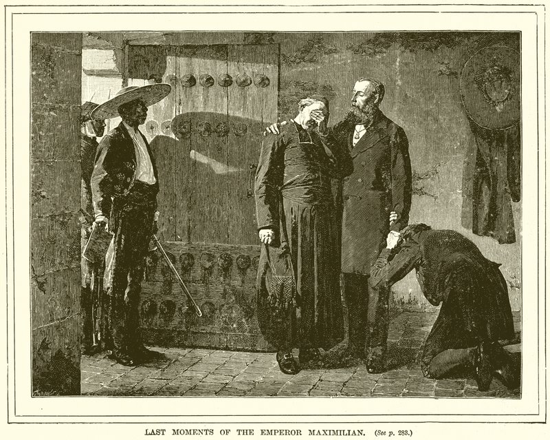 Last Moments of the Emperor Maximilian by English School
