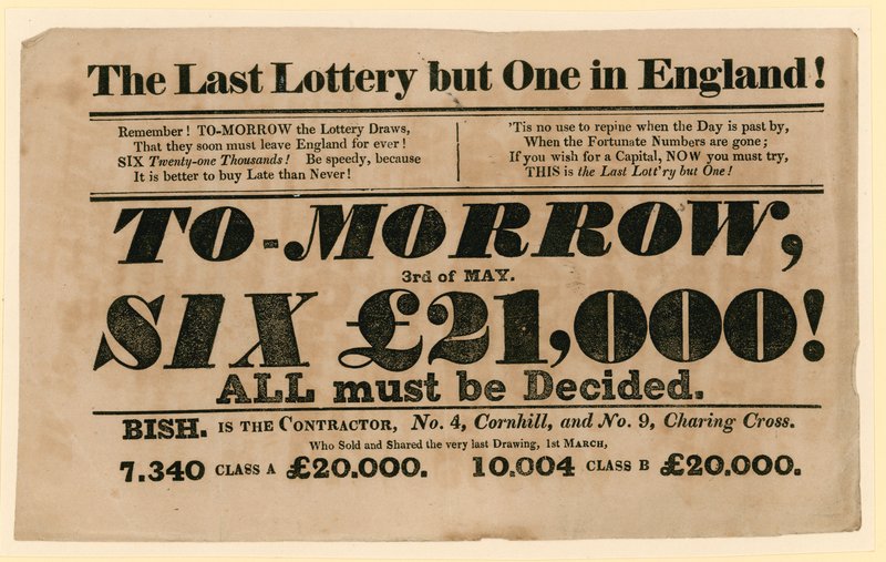 Last Lottery but One by English School