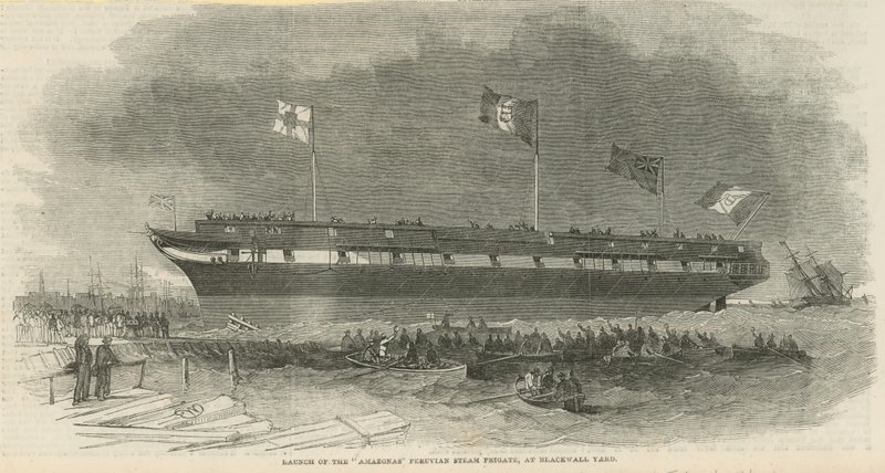 Launch of the Amazonas by English School