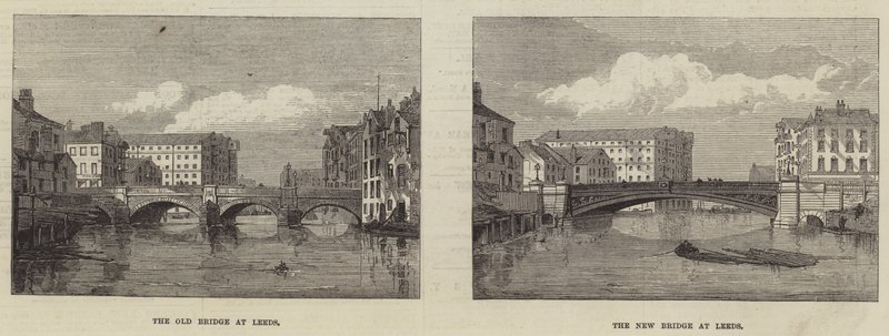 Leeds Bridge by English School
